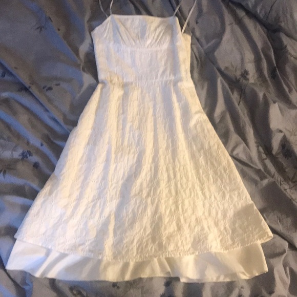 Whitecotton Empire Dress